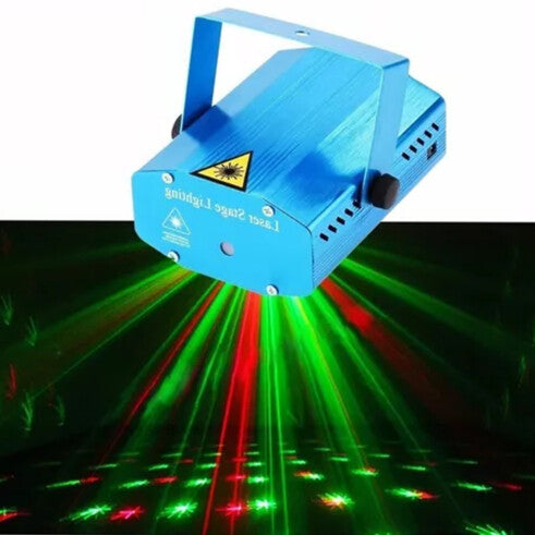 Projetor Mini Lazer colorido Para Festas LUATEK - LK-173